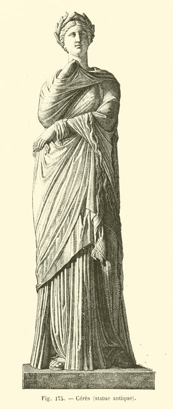 Ceres (gravür) by French School