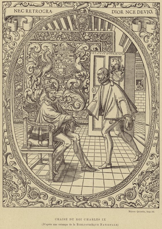 Fransa Kralı Charles IX Başkanı, 16. Yüzyıl by French School