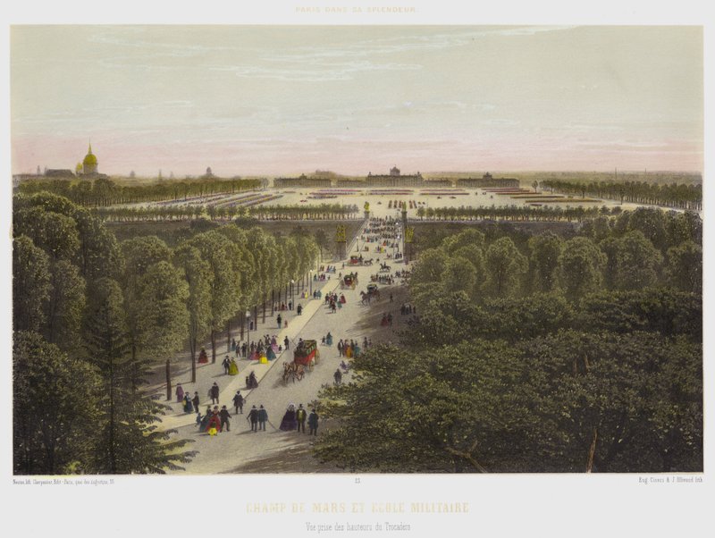 Champ De Mars ve Askeri Okul, Trocadero