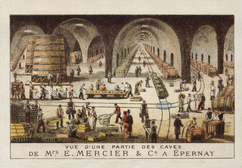 E Mercier & Co, Epernay, Fransa