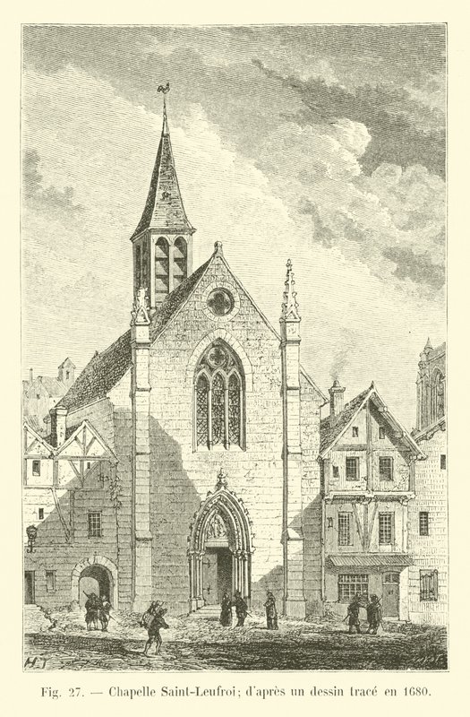 Saint-Leufroy Şapeli; 1680