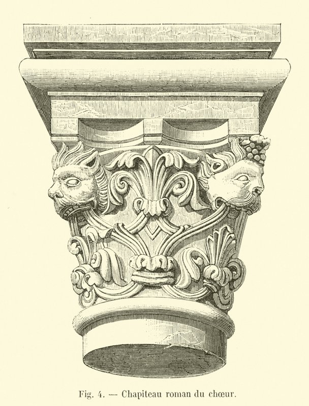 Koronun Romanesk başkenti by French School