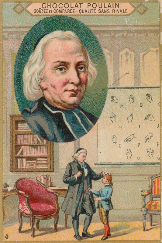 Charles-Michel de lEpee by French School