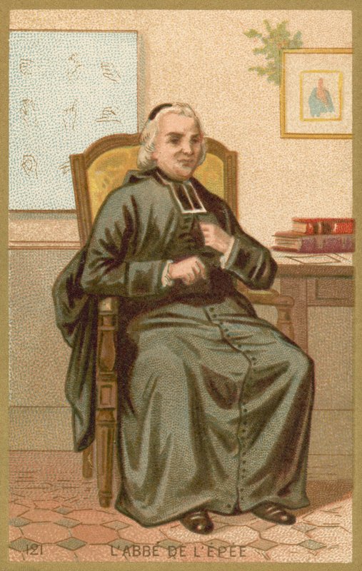 Charles-Michel de lEpee, Fransız din adamı ve hayırsever eğitimci by French School