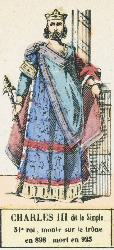 Charles III dit le Simple, 31. kral, 898
