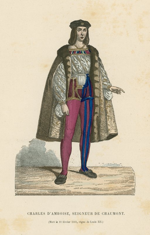 Charles II dAmboise, Chaumont Lordu by French School
