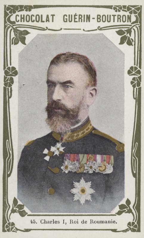 Charles I, Romanya Kralı (renkli fotoğraf) by French School