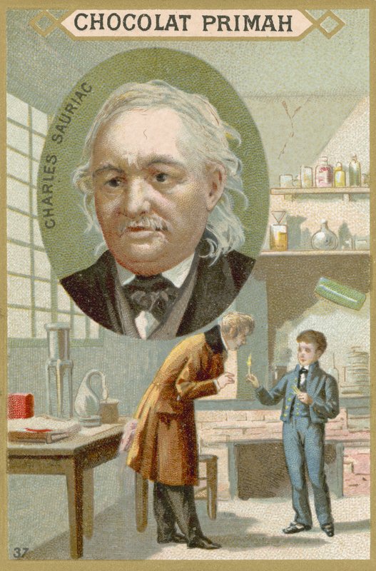 Charles Sauria, Fransız kimyager by French School