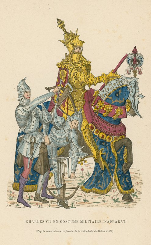 Fransa Charles VII by French School
