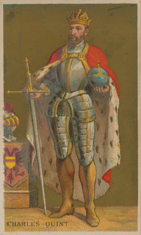 Charles V, Kutsal Roma İmparatoru (1500-1558) by French School