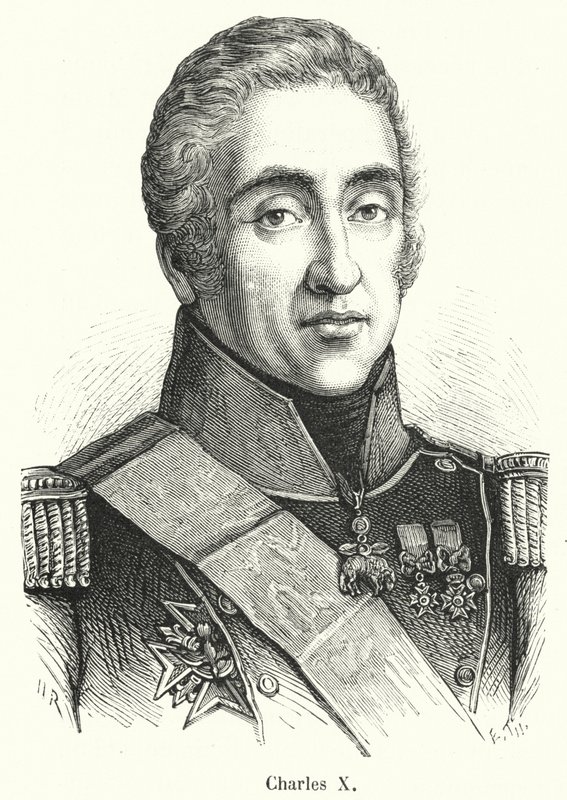 Charles X (gravür) by French School