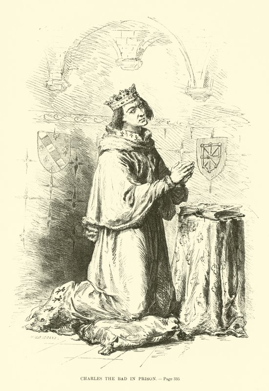 Kötü Charles hapishanede by French School