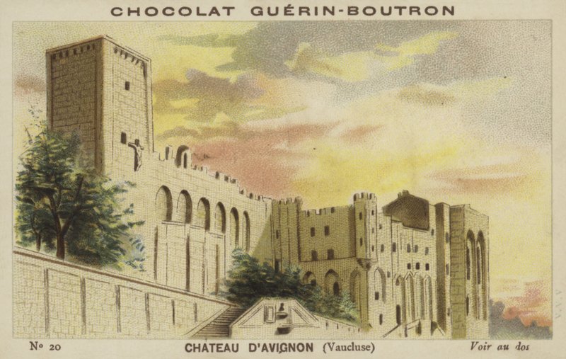 Chateau dAvignon, Vaucluse by French School