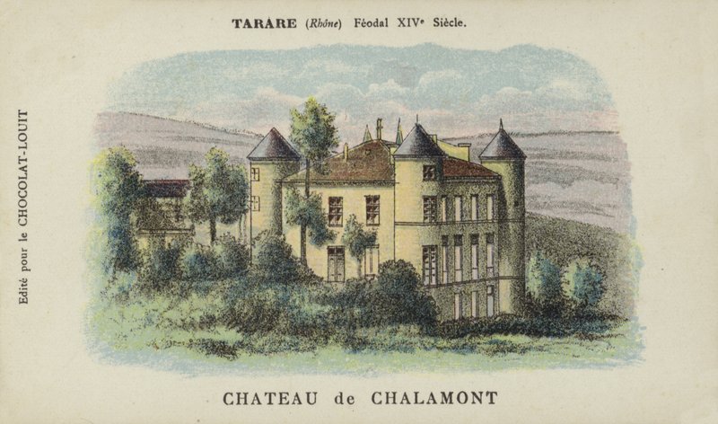 Chateau de Chalamont, Tarare, Rhone by French School
