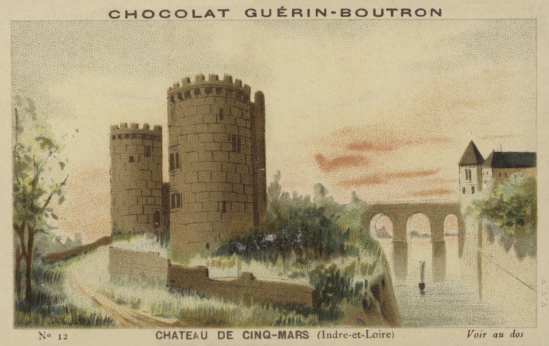 Cinq-Mars Şatosu, Indre-et-Loire by French School