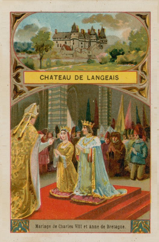 Langeais Şatosu by French School