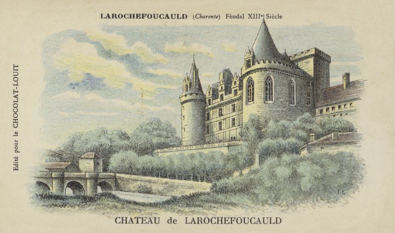 Chateau de La Rochefoucauld, La Rochefoucauld, Charente by French School