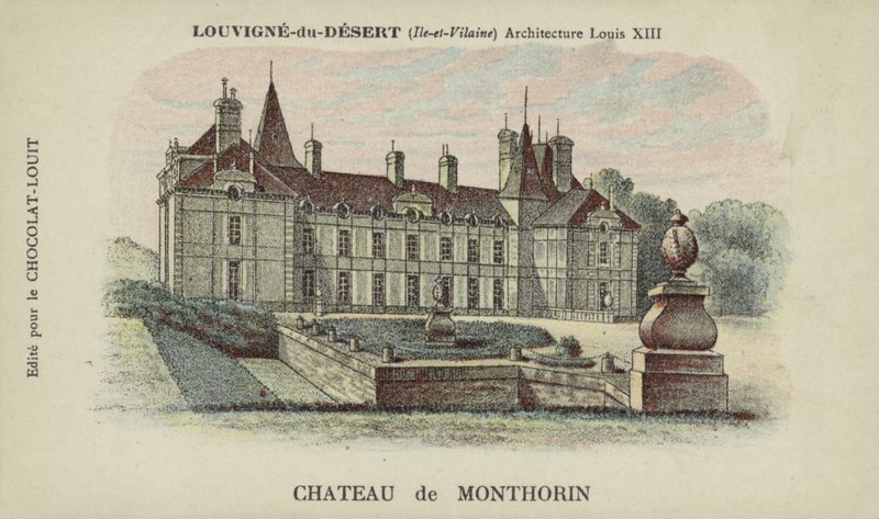Chateau de Monthorin, Louvigne-du-Desert, Ille-et-Vilaine by French School