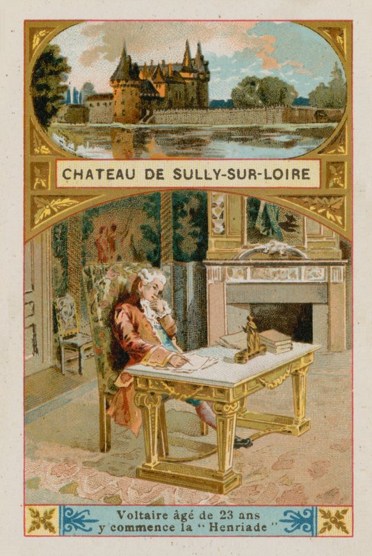 Sully-sur-Loire Şatosu by French School