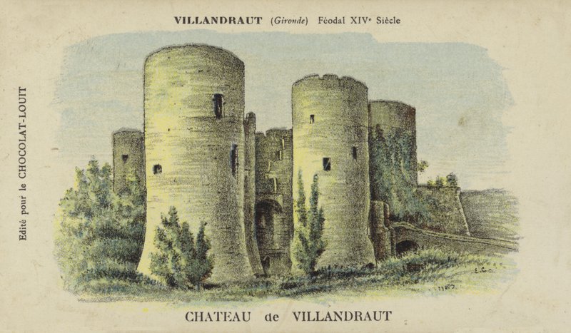 Chateau de Villandraut, Villandraut, Gironde by French School