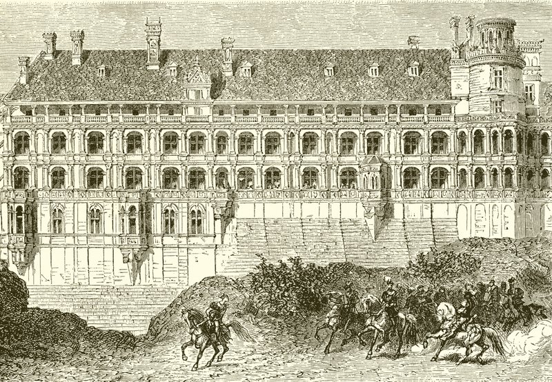 Blois Şatosu by French School