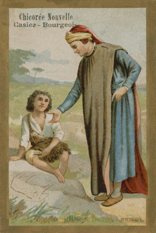 Chicoree nouvelle ticaret kartı, Cimabue Giotto