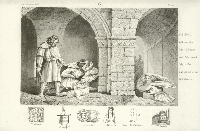 Childebert I, Paris