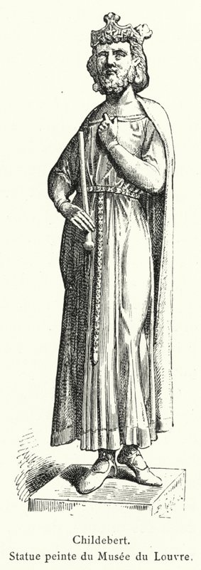 Childebert, Louvre Müzesi