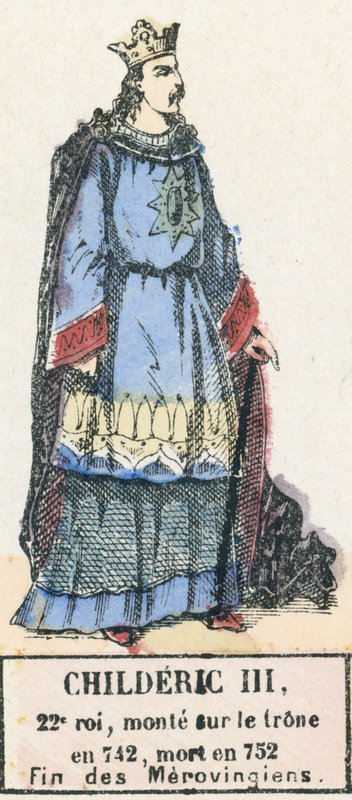 Childeric III, 22. kral, 742
