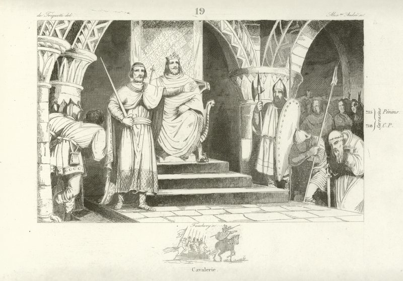 Chilperic II, Frankların Kralı by French School