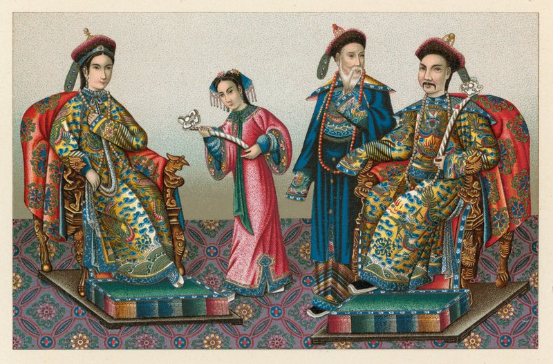 Çin Kostüm by French School