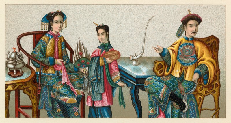 Çin Kostüm by French School