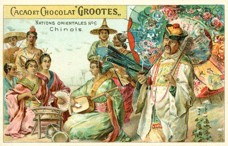 Çince (chromolitho) by French School