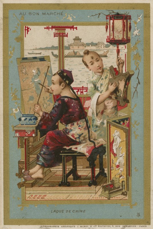 Çin cilası by French School