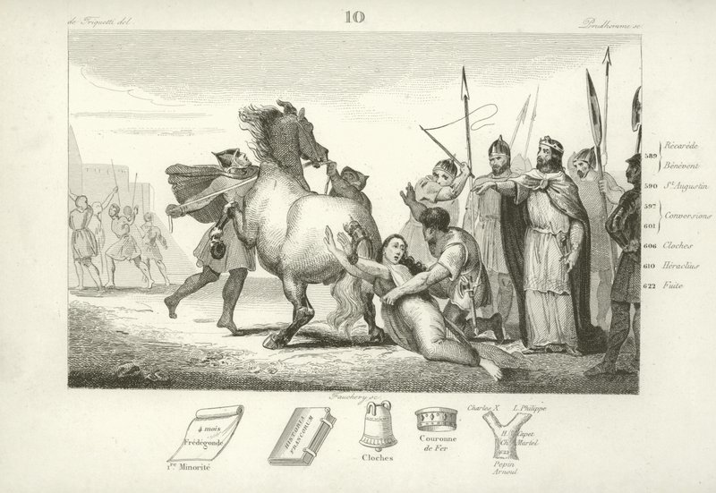 Chlothar II, Frankların Kralı by French School