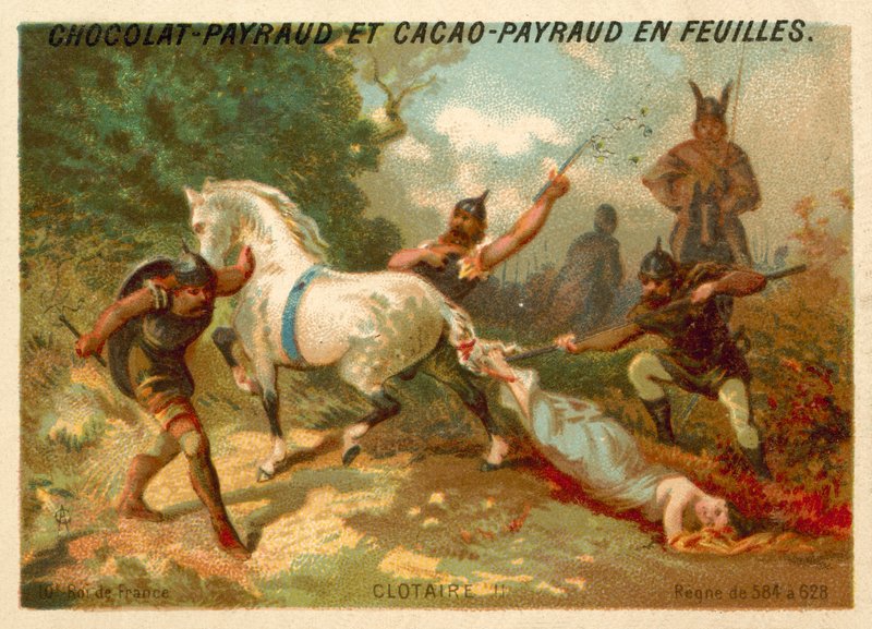 Chlothar II ve Avustralyalı Brunhilda