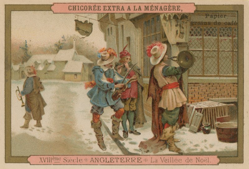 Noel Arifesi, İngiltere, 18. Yüzyıl by French School