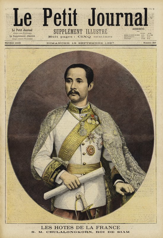 Chulalongkorn, Siyam Kralı by French School