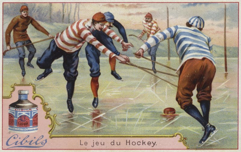 Buz hokeyi içeren Cibils kartı by French School
