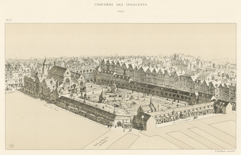 Masumlar Mezarlığı, 1552 by French School