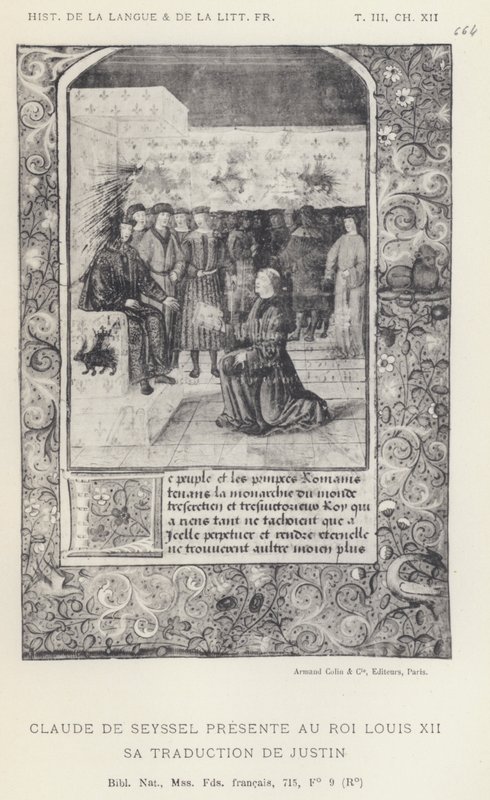 Claude De Seyssel, Kral XII. Louis