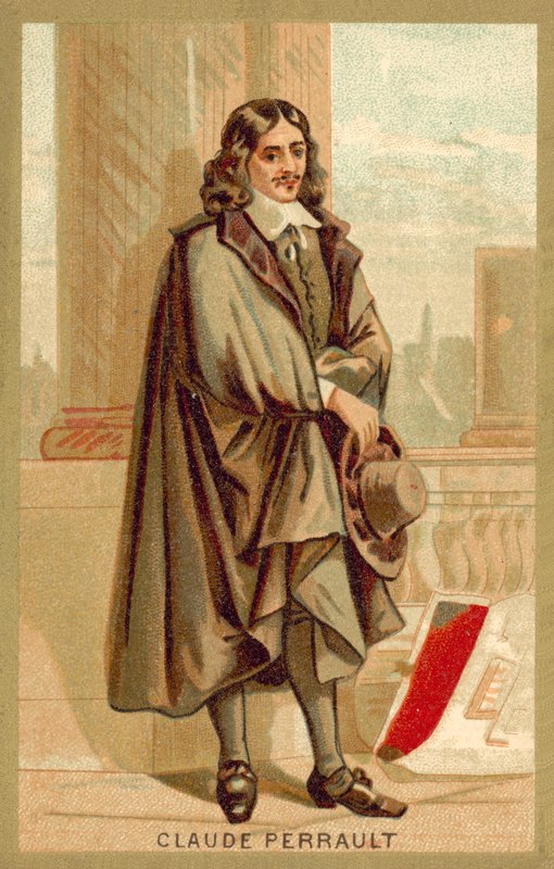 Claude Perrault, Fransız mimar (chromolitho) by French School