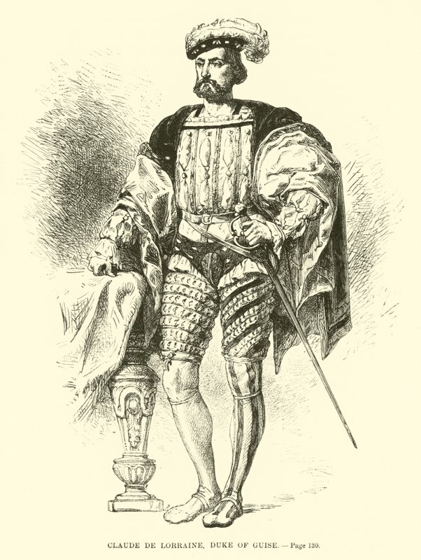 Claude de Lorraine, Guise Dükü by French School