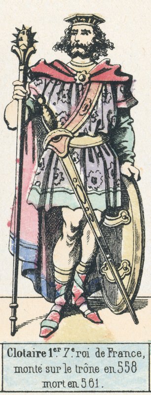 Clotaire 1., 7. Fransa Kralı, 558
