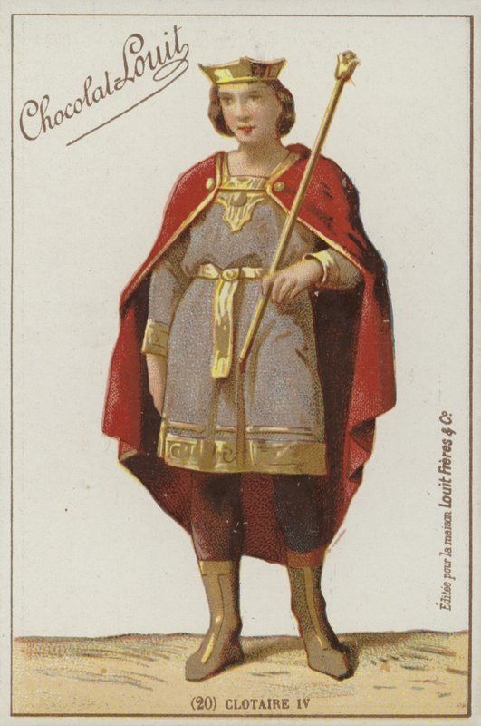 Clotaire IV by French School