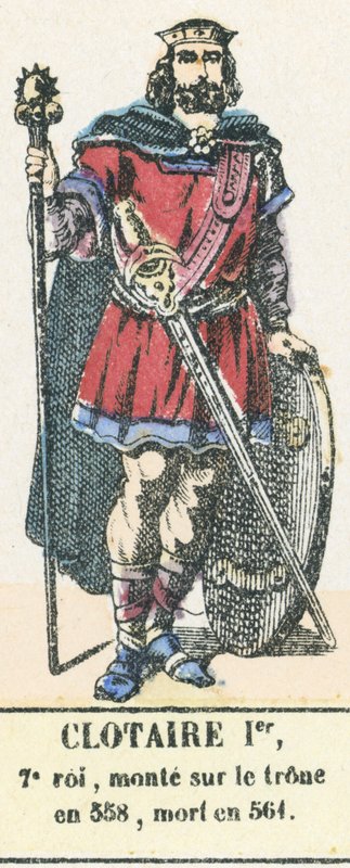 Clotaire I, 7. kral, 558