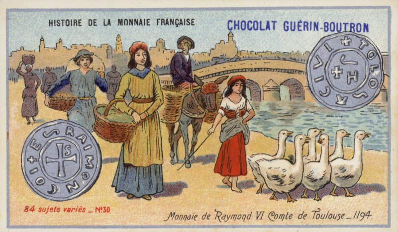 Raymond VI Sikkeleri, Toulouse Kontu by French School