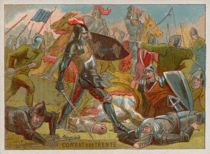 Combat des Trente veya Otuzların Savaşı by French School