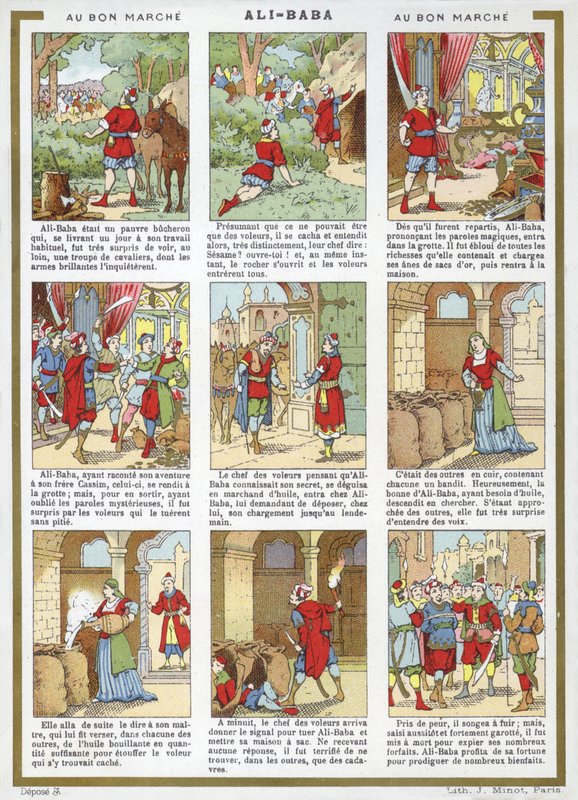 Çizgi Roman - Ali-Baba by French School