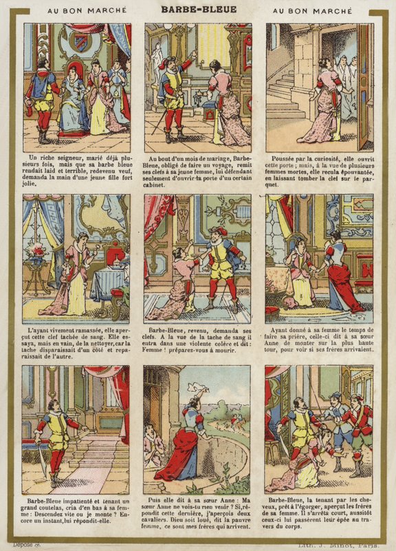 Çizgi Roman - Mavi Sakal by French School
